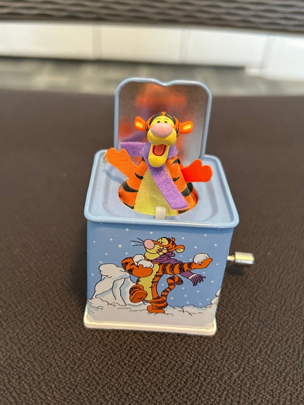 Tigger Jack-in-the-Box Ornament